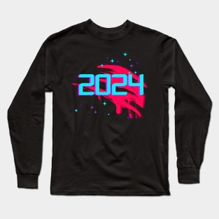 2024 - Gamers - Celebration - New Years - Birthday Long Sleeve T-Shirt